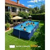 Sunrio  Rectangular Above Ground Pool – Durable Steel Frame Family Pool - 3 of 4