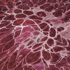 Merlot Blush And Gray Abstract Washable Indoor Outdoor Area Rug - 4 of 4