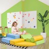 6-in-1 Climb Crawl Activity Play Set for Toddler Indoor Active Play Structure Climbing Crawling Toys Gym Equipment for Boys Girls Colorful - 2 of 4