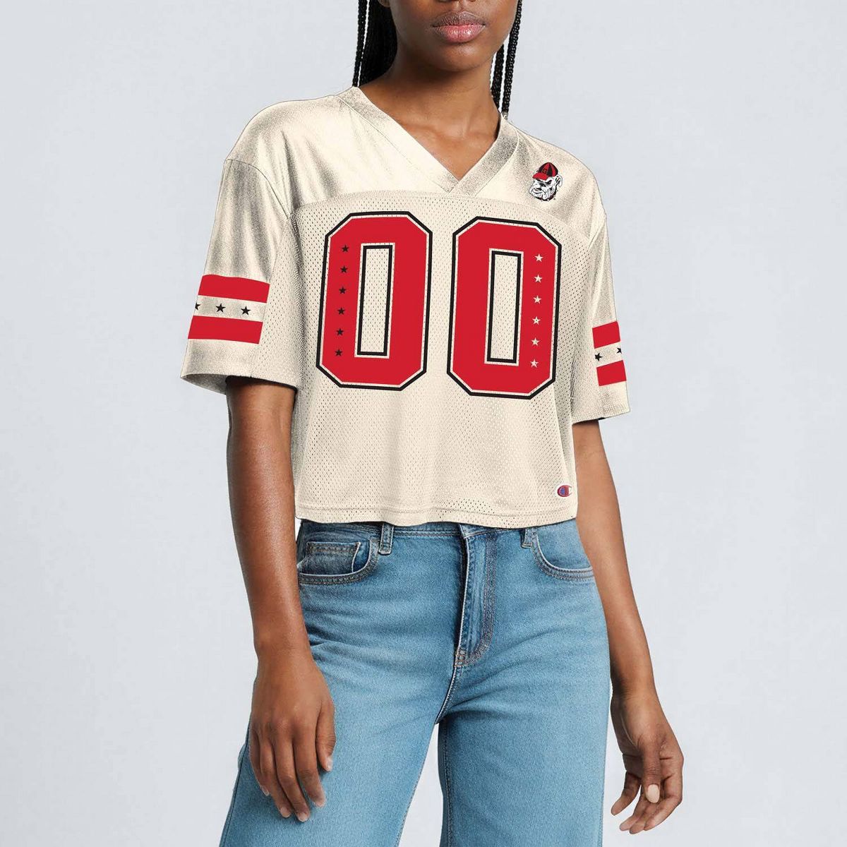 NCAA Georgia Bulldogs Champion Women's Fashion Jersey - thumbnail 4