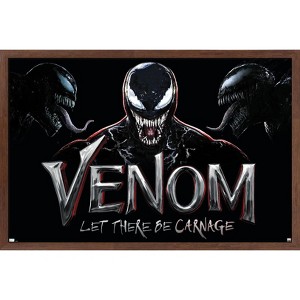 Trends International Marvel Venom: Let There be Carnage - Collage Framed Wall Poster Prints - 1 of 4