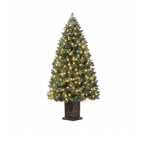 Green 629830091233 Box Christmas Light Tree Decoration Ornaments Boxes for Holiday Decor - 1 of 4
