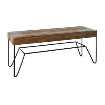 Tyler Standard Height Dining Bench Natural - Picket House Furnishings