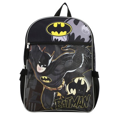 DC Comic Book Batman Symbol 5-Piece Backpack Accessory Set for boys - image 3