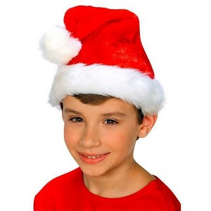 Rubies Plush Kid's Santa Hat - 1 of 1