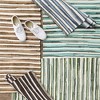 Design Imports Jadeite  Slim Stripe Cotton Chindi Rug 2Ft 3Inx6Ft - 4 of 4