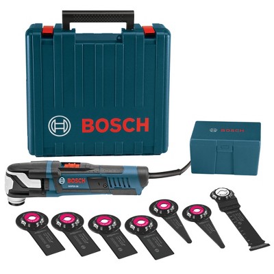 Bosch GOP55-36C1-RT 5.5 Amp StarlockMax Oscillating Multi-Tool Kit with 8-Pc Accessory Kit Manufacturer Refurbished