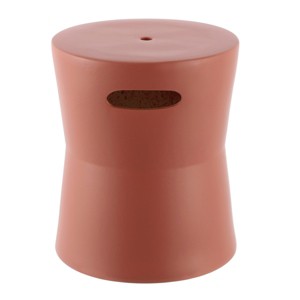 Dijera 16" Garden Stool - ACS4599 - Indoor/Outdoor - Safavieh - 1 of 4