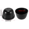 Unique Bargains Universal Car LED Headlight Headlamp Dust Cap Cover Rubber 3.27" Black 4Pcs - 2 of 4