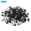 Unique Bargains Metal DIY Blankets Crafts Brooch Making Home Sewing Nickle Plated Safety Pins 100 Pcs - 3 of 4