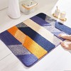 REGALWOVEN Microfiber Rubber Backing Quick Dry Absorbent Bath Rug - 2 of 4