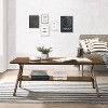 NicBex Modern Rectangle Wood Coffee Table Set of 3 with Storage Shelf for Living Room and Bedroom - 3 of 4