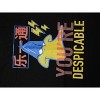 Looney Tunes Classic Cartoon Character Daffy Duck Mens Black Graphic Tee - 2 of 3