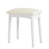 Resenkos Modern Corner Makeup Vanity Desk with Large Storage, LED Mirror & Stool, Brightness Adjustable, White - 3 of 4