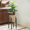 Gardenised Adjustable Metal Plant Holder, Flower Pot Stand Expands from 9.5- 14.5 Inches - 4 of 4