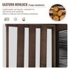 YARDSIGHT  Elegant Outdoor Wooden Chair with Cozy Soft Cushions for Garden Relaxation - 4 of 4