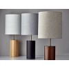 Dean Table Lamp Natural - Adesso: UL Listed, Wood Base, Cotton Shade, No Assembly Required, 30.5" Height - image 3 of 3