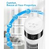ZAFRO Tower Fan With 85° Oscillating Standing Bladeless Tower Fan with 24ft/s Velocity, 3 Modes, 3 Speeds, 12H Timer, 36 inch (White) - 3 of 4