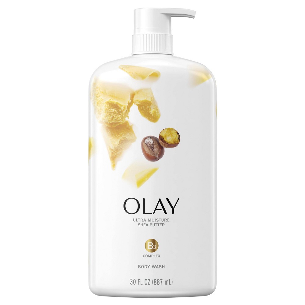 Olay Ultra Moisture Body Wash with Shea Butter, 30 fl oz