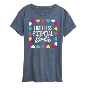 Women's - Barbie - Limitless Potential Barbie Short Sleeve Graphic T-Shirt - 1 of 4