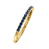 Pure Collection by Ross-Simons 0.30 ct. t.w. Sapphire Ring in 14kt Yellow Gold - 2 of 4