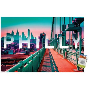 Trends International Philly - Skyline Unframed Wall Poster Prints - 1 of 4