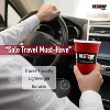 Red Cup Living Reusable Glass Tumbler Cups with Lid & Straw | 24 Oz - 4 of 4
