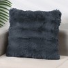 Unique Bargains Faux Fur Cozy Luxury Soft Modern Plush Pillowcase 1 Pc - 3 of 4