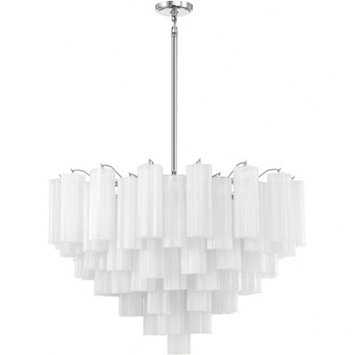 Crystorama Lighting Addis 16 - Light Chandelier in  Polished Chrome