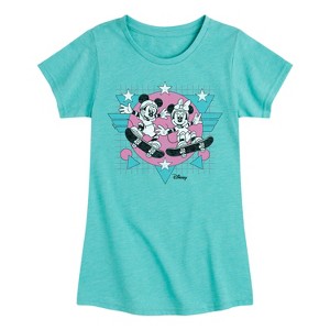 Girls' - Disney - Mickey & Friends Fitted Short Sleeve Graphic T-Shirt - 1 of 4