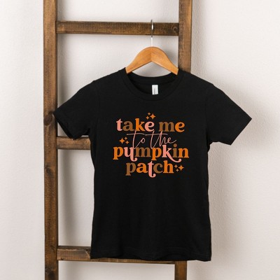 The Juniper Shop Pumpkin Patch Stars Kids Short Sleeve Tee