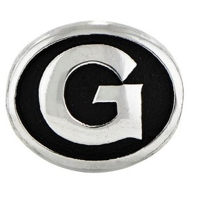 Black Bow Jewelry Sterling Silver Georgetown University Collegiate Bead Charm - 1 of 4