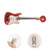 Unique Bargains Women's Elegant Guitar Hair Clips 2.36"x0.75"x0.39" Red 1 Pc - 3 of 3
