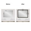 Amanti Art Mirror Makeover Bathroom Mirror Frame Border Kit - Fully Assembled Peel and Stick Frame - Mirror NOT Included - Accent Bronze Narrow Trim - 4 of 4