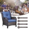 Gymojoy Outdoor Patio Chair with Table High Back Club Chair - 4 of 4