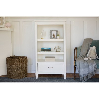 Darlington Classic French Country Inspired Kids Bookcase in Warm White
