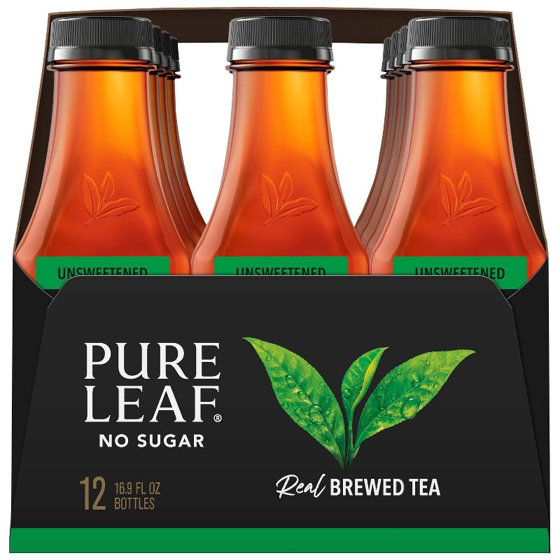 Pure Leaf Unsweetened - 12pk/16.9 fl oz Bottles, 3 of 5
