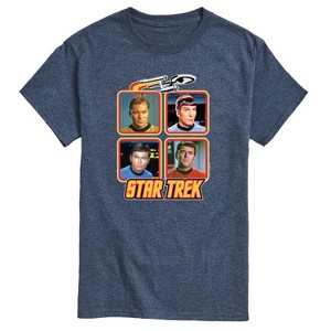 Men's - Star Trek - Retro Original Series Crew Short Sleeve Graphic T-Shirt - 1 of 4