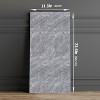 J&V TEXTILES 6PCS Marble Peel and Stick Backsplash Waterproof Washroom Wall Panels, Peel and Stick Tile, PVC Wall Panels for Kitchen- 11.8"x23.6" - 3 of 3