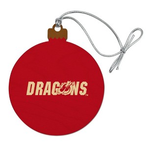 Minnesota State University Moorhead Secondary Logo Wood Christmas Tree Holiday Ornament - 1 of 4