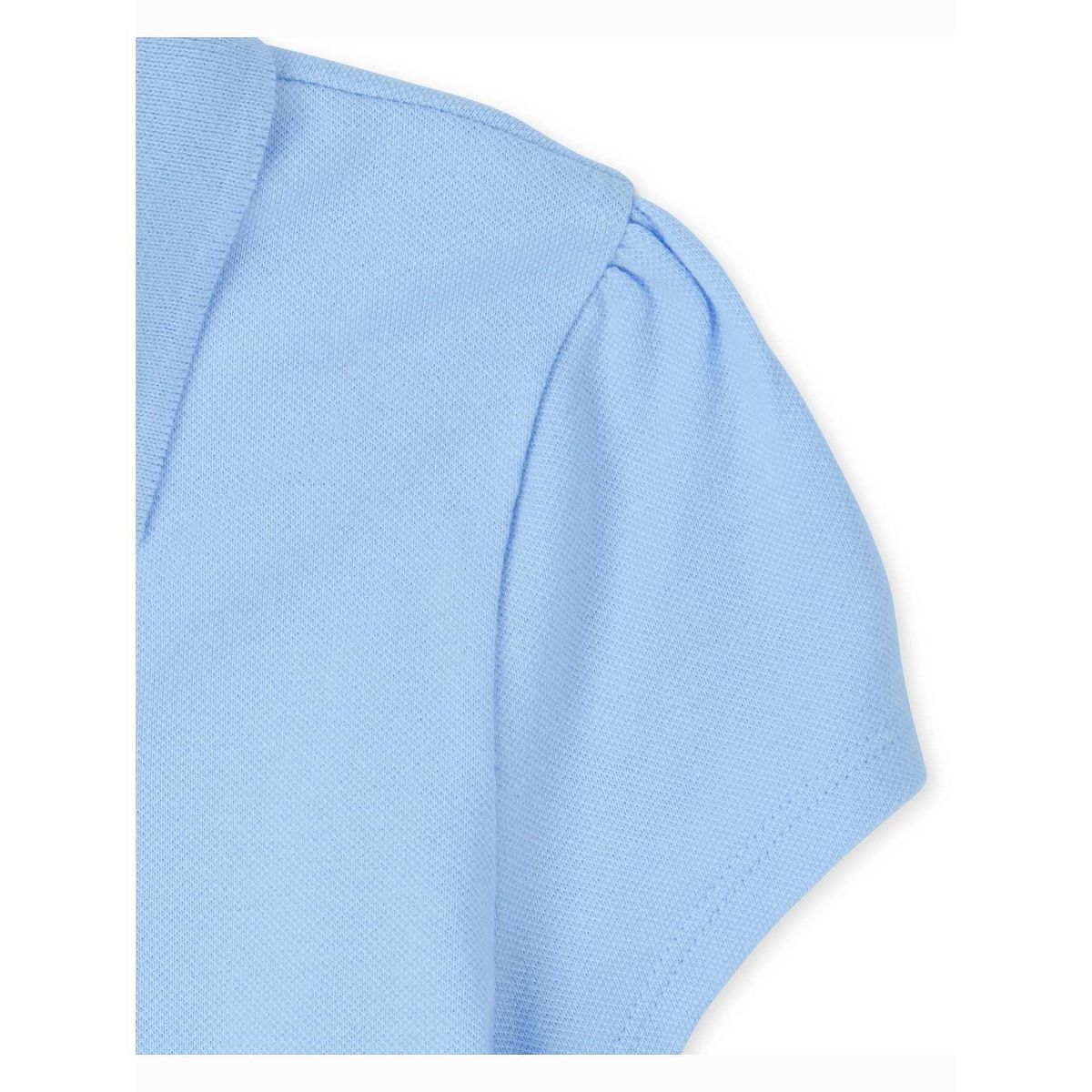 The Children's Place Girls Uniform Short Sleeve Ruffle Pique Polo 5-Pack - thumbnail 8