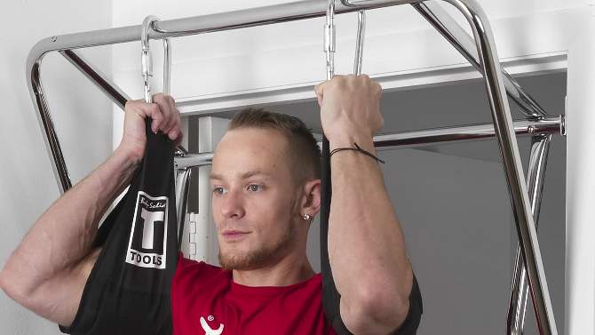 Body-Solid Mounted Chin Up/Pull Up Bar, 2 of 6, play video