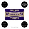 Evergreen Come Back with Tickets University of Washington 28" x 16" Woven PVC Indoor Outdoor Doormat - 3 of 4