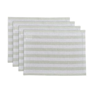Solino Home Stripe Linen Placemats | Sorrento Stripe - 1 of 4