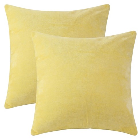 Target yellow shop throw pillow