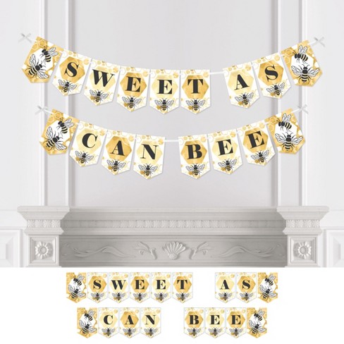 Bumblebee Birthday Party Decorations  Happy Bee Day Party Kit – Swanky  Party Box