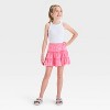 Girls' Tiered Eyelet Skort - Cat & Jack™ - 3 of 3