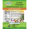 Larissa Veronica Lavender Lemongrass Colombian Decaf Coffee (Gourmet, Naturally Flavored, Whole Coffee Beans) (16 oz, ZIN: 560815) - 2 of 4