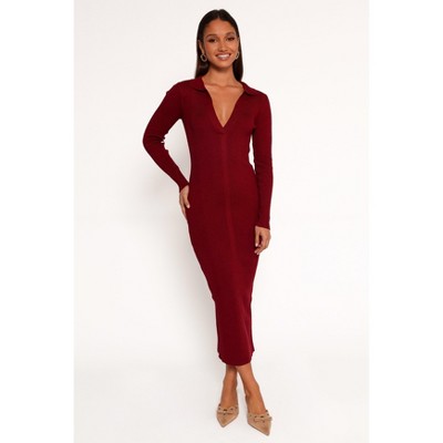 Petal and Pup Collins Long Sleeve Midi Dress