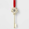 4" 'Santa's Magic Key' Christmas Tree Ornament Gold - Wondershop™ - 4 of 4